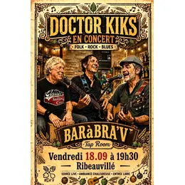 BaRàBraV Concert Rock Folk Blues avec Doctor KIKS 