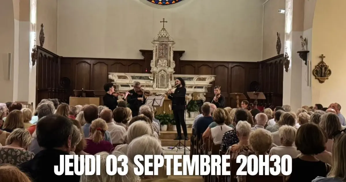 Concert à Sainte-Maxime : Ravel, Bach, Vivaldi, Cantemir, Rachmaninov, Puccini