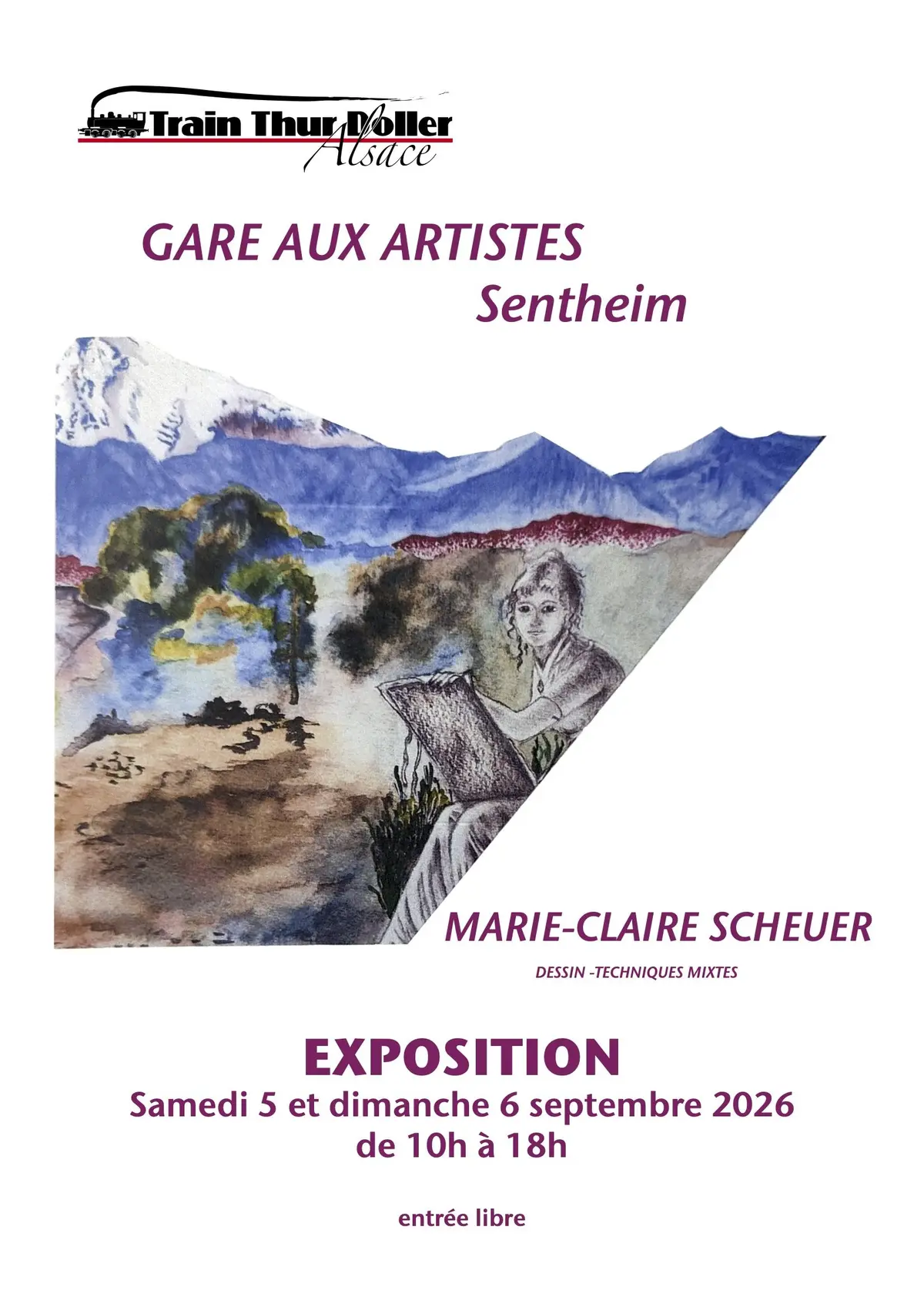 Marie-Claire Scheuer: Portraits