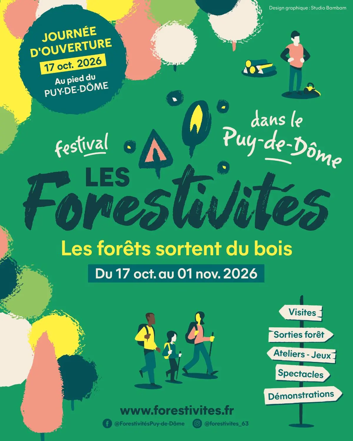 Inauguration des Forestivités