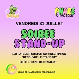 Soirée Stand-up - Atelier Découverte & Spectacle