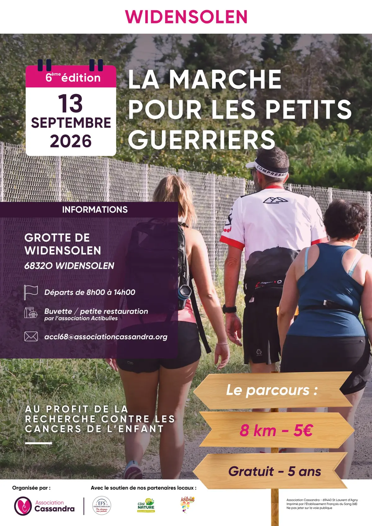 Marche pour les Petits Guerriers