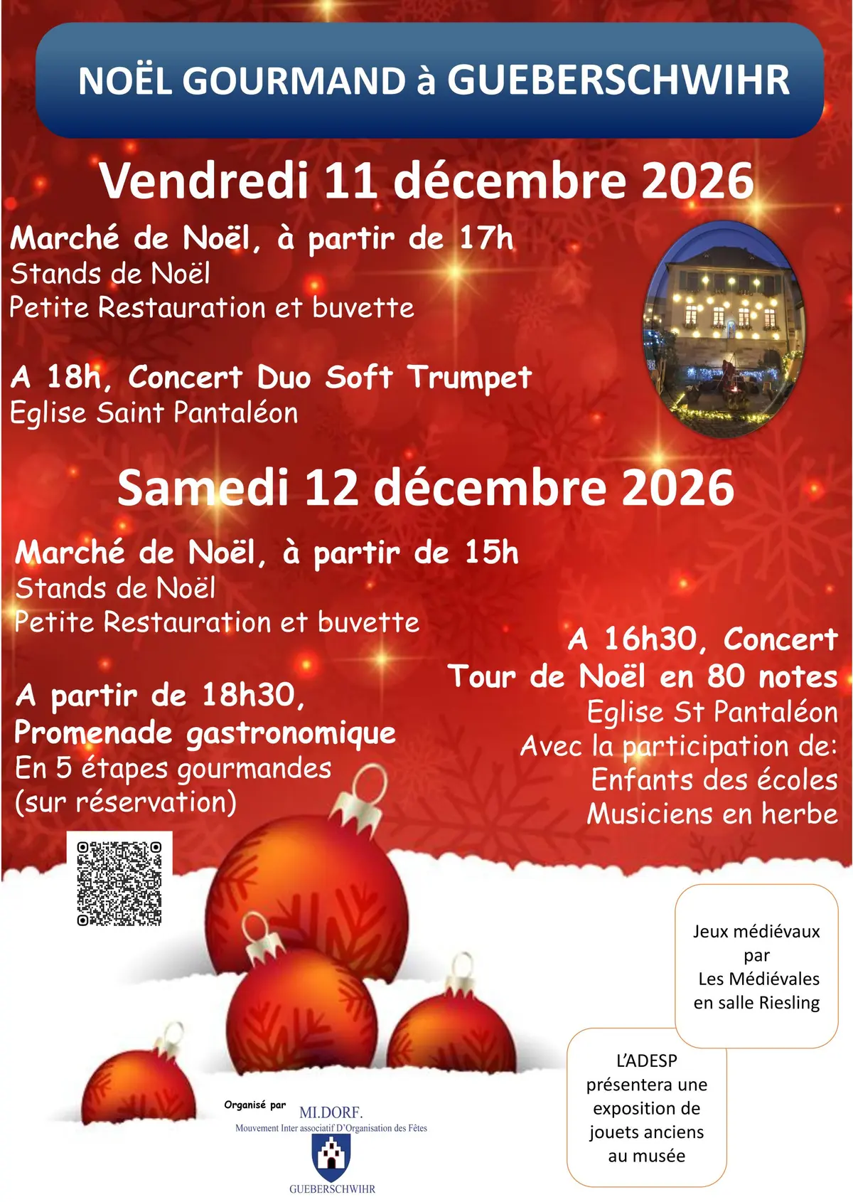 Noel Gourmand à Gueberschwihr 2026