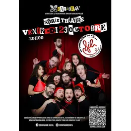 Soirée Théatre d'improvisation avec la Compagnie du Fil
