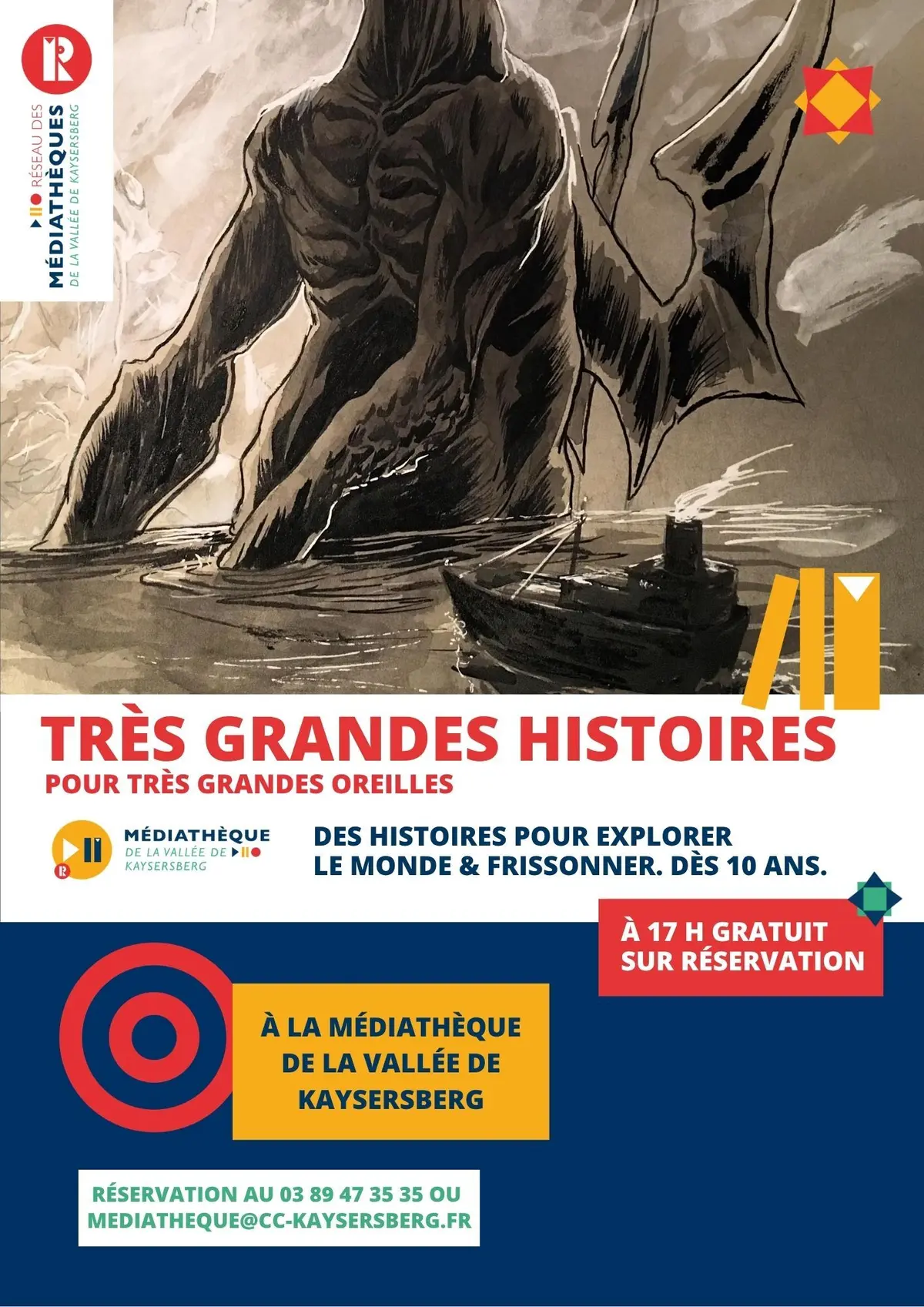 Très grandes histoires pour très grandes oreilles