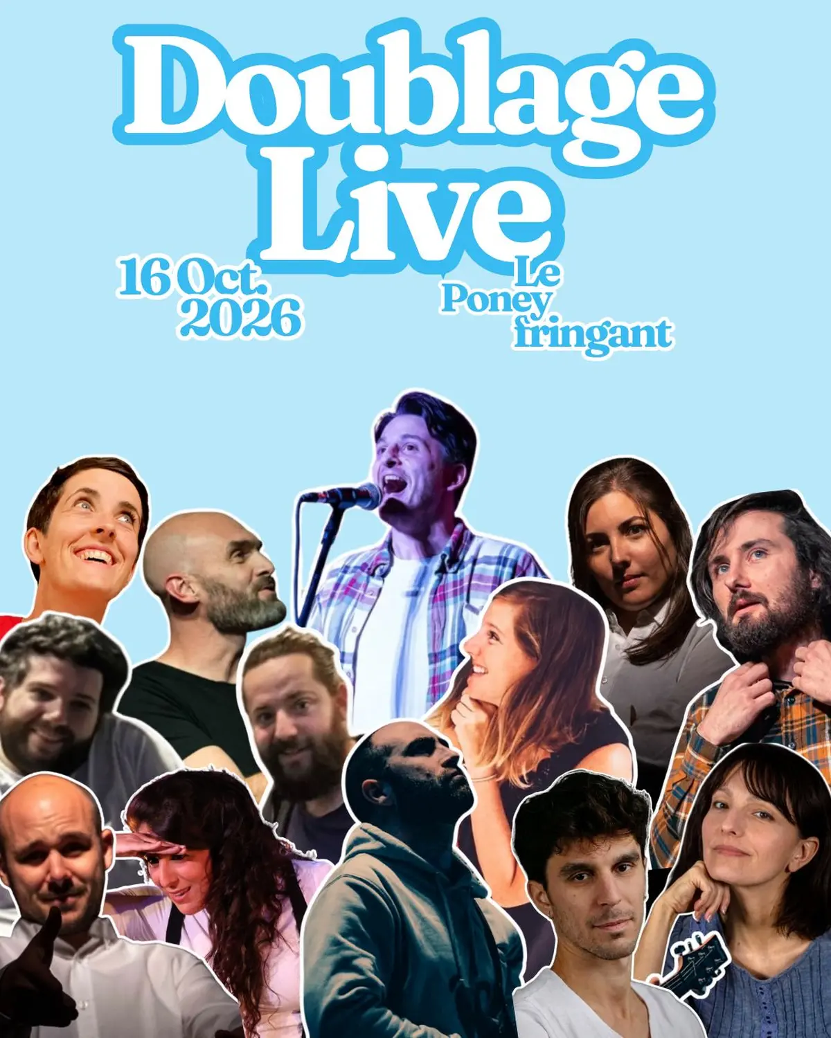 doublage improvisé en live