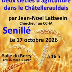 FORUM / CONFERENCE : Deux siècles d’agriculture dans le Châtelleraudais