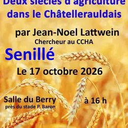 FORUM / CONFERENCE : Deux siècles d’agriculture dans le Châtelleraudais