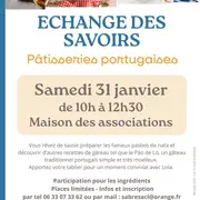 Echange des savoirs : Patisseries portugaises