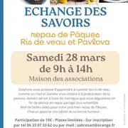 Echange des savoirs : Repas de Pâques