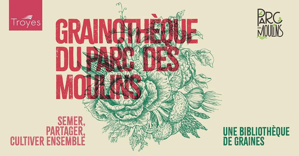 Echanges de graines à la grainothèque au Parc des Moulins