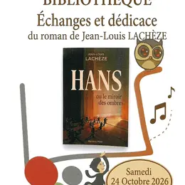 Échanges et dédicace du roman de Jean-Louis Lachèze