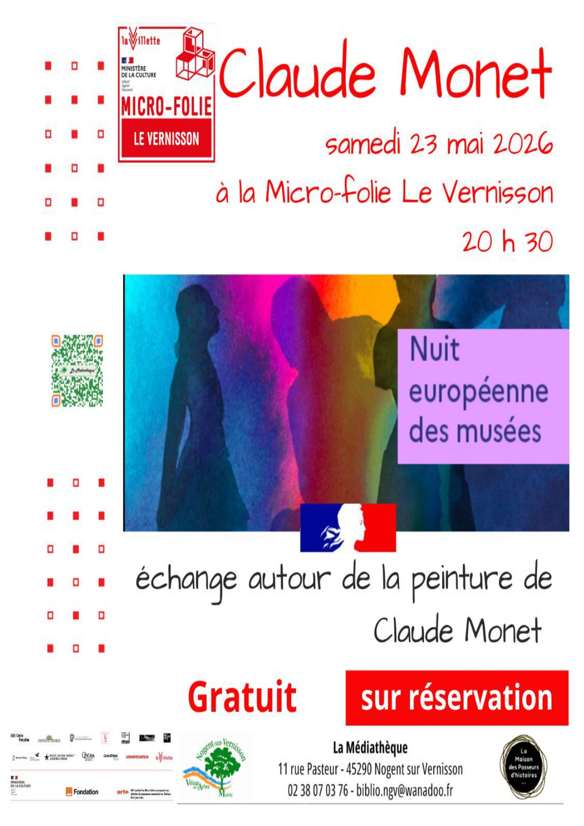 Echanges sur les peintures de Claude Monet