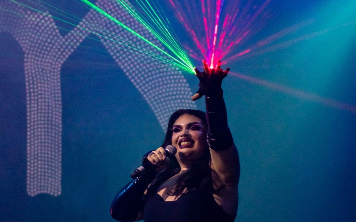 Léonie Styx, maîtresse de cérémonie d'Éclipse !