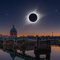 Éclipse solaire du 12 août 2026 à Toulouse  DR