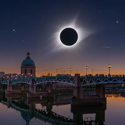 Éclipse solaire du 12 aoûtà Toulouse : horaires & visibilité