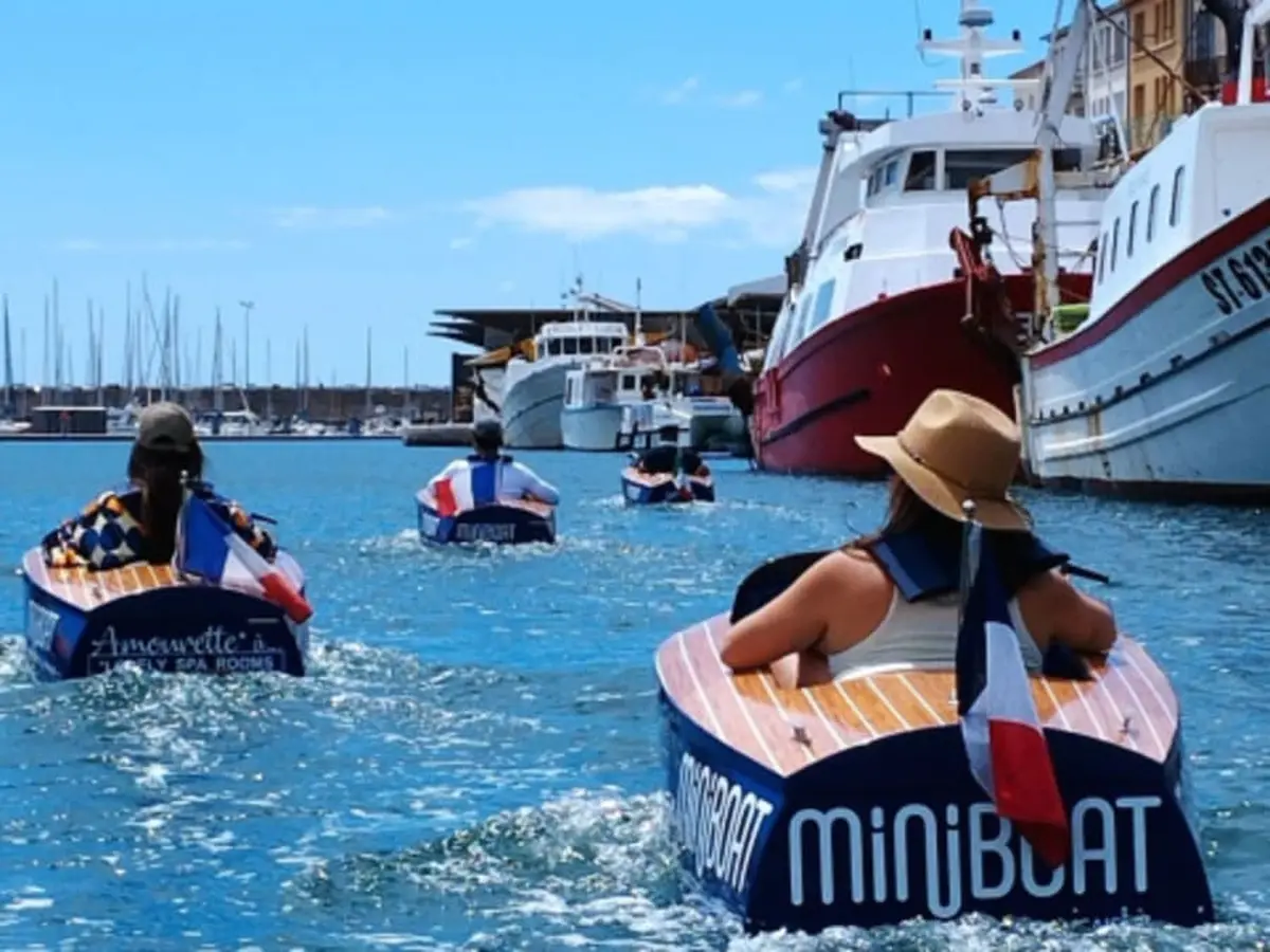 Éco-visite guidée en MiniBoat à Sète (34)