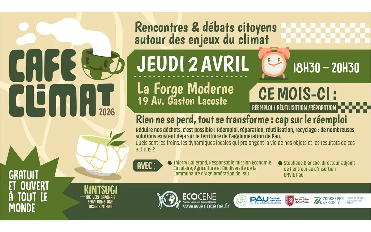 Écocène - Café Climat: Réduire nos déchets, c'est possible !