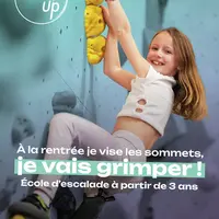 École d’escalade Climb Up Wittenheim : cours enfants et ados de 3 à 19 ans DR