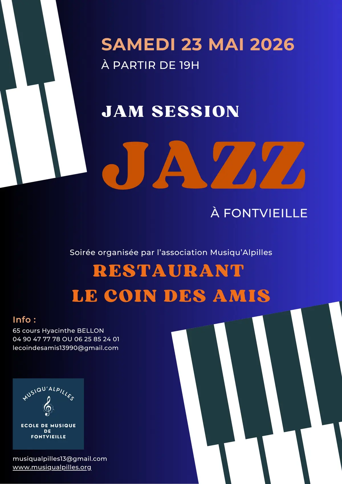 École de Musique de Fontvieille - Jazz Jam Session