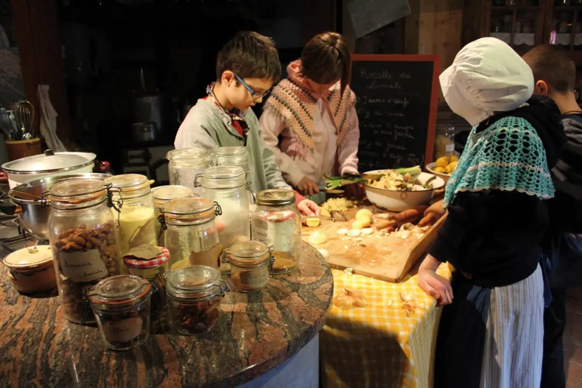 L'Ecomusée nous plonge dans un village alsacien du début du XXe