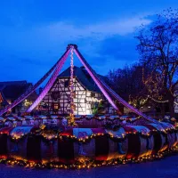 Ecomusée d'Alsace aux couleurs de Noël &copy; Josée Gelb