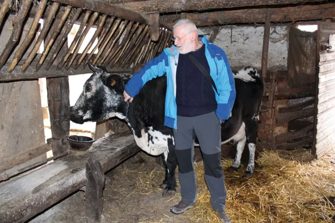 François Kiesler, bénévole et administrateur à l\'Ecomusée, nous raconte la vie d\'un paysan au début du XXe siècle