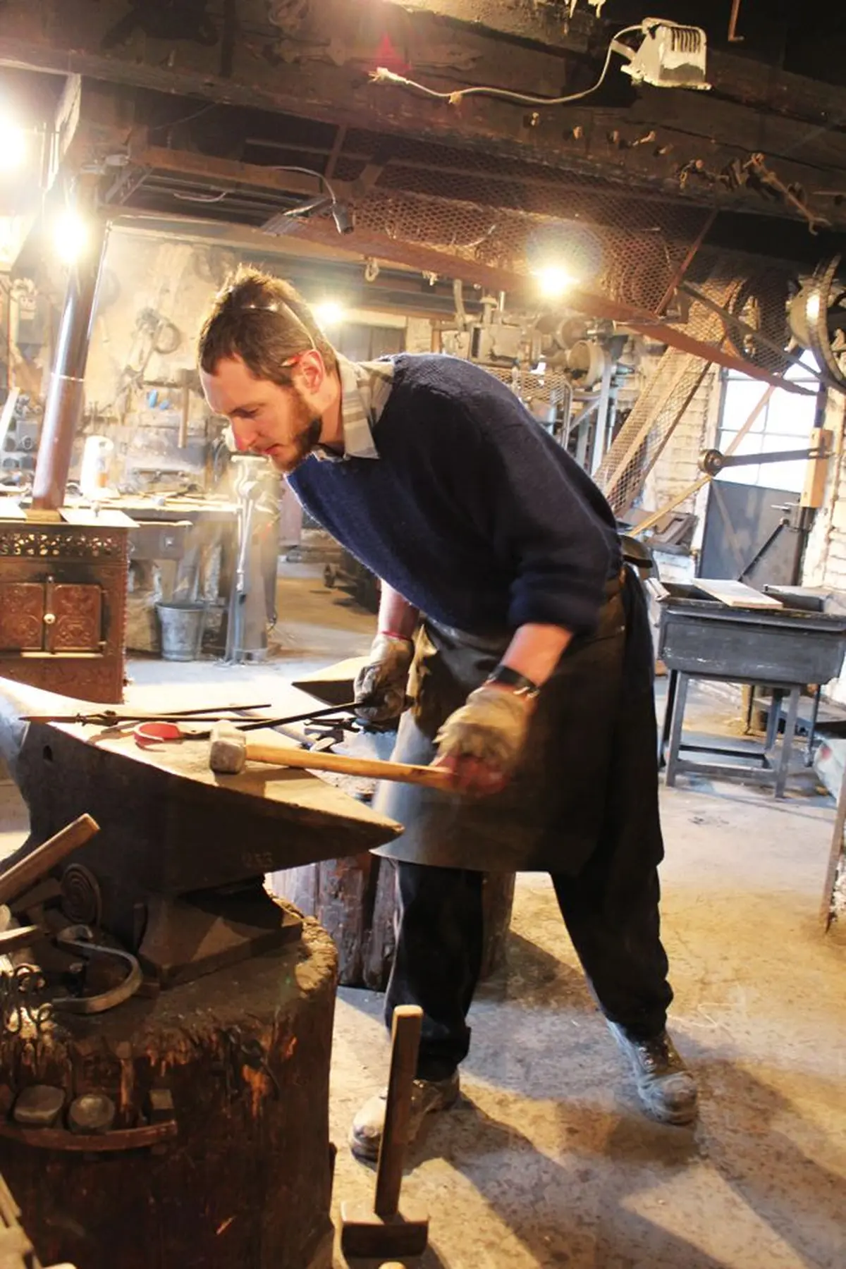 Simon Luquet, le forgeron de l'Ecomusée