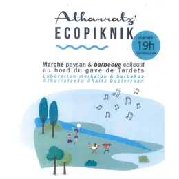 Ecopiknik, marché paysan et barbecue collectif