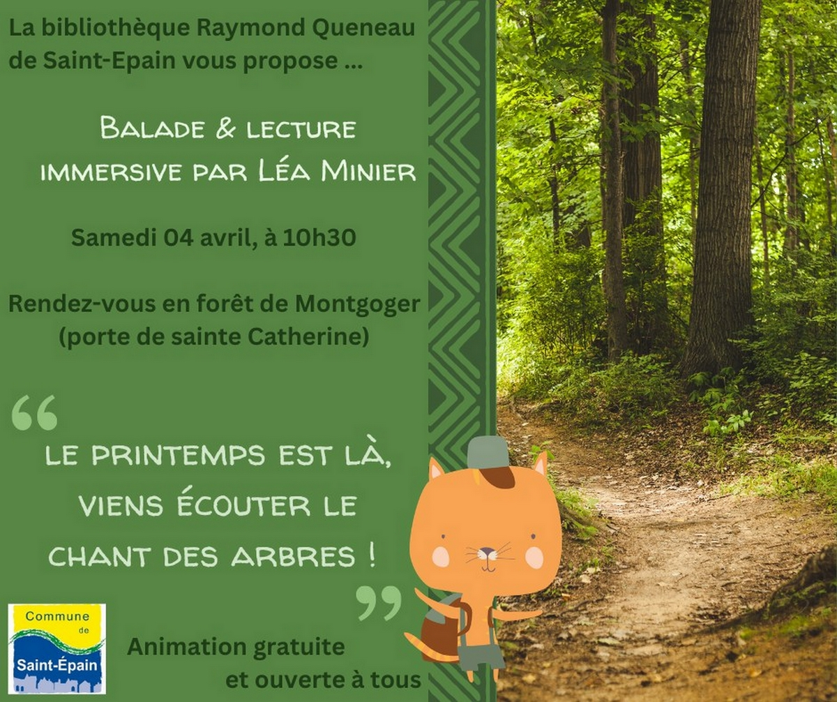 Ecoute le chant des arbres - Balade et lecture immersive en forêt