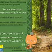 Ecoute le chant des arbres - Balade et lecture immersive en forêt