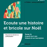 Écoute une histoire et bricole sur Noël
