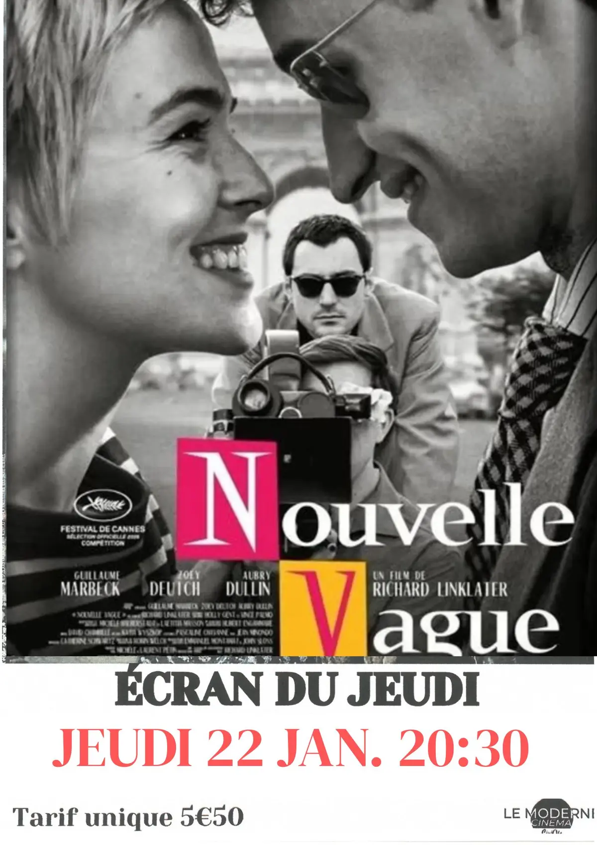 Ecran du jeudi :Nouvelle Vague