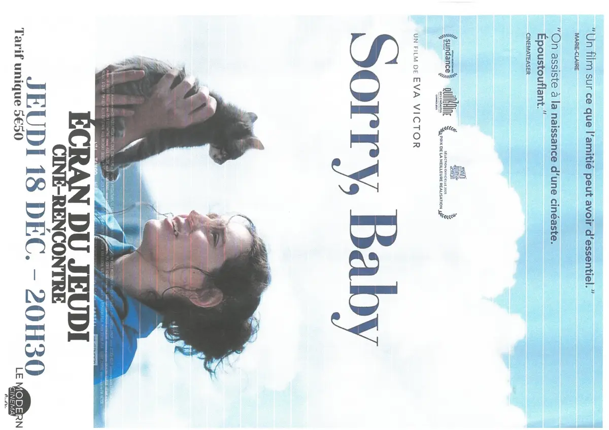 Ecran du jeudi Sorry Baby