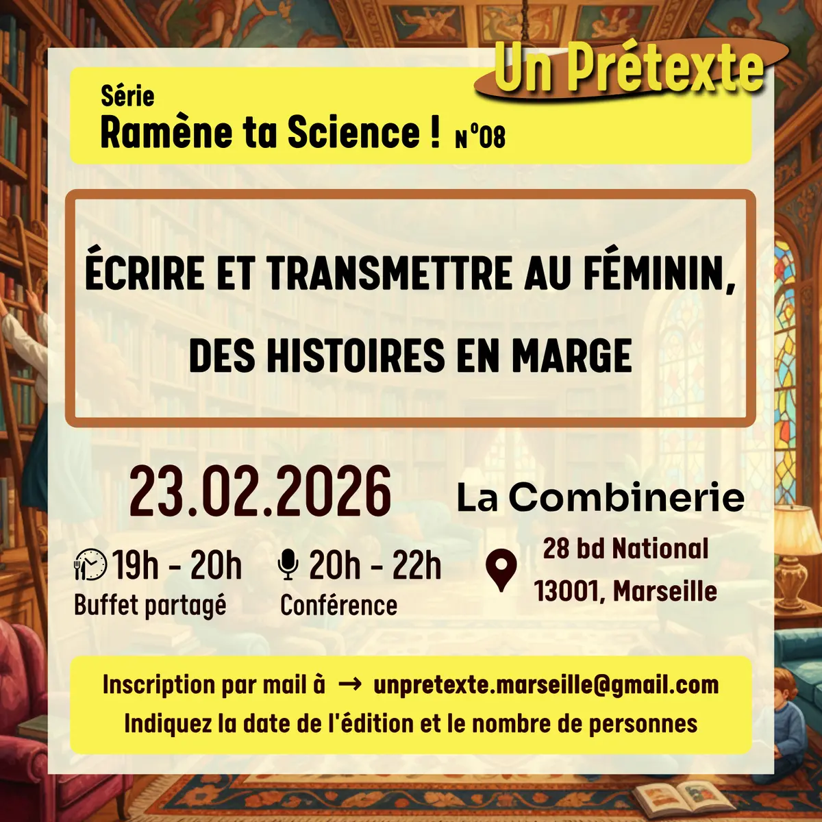 Écrire et transmettre au féminin, des histoires en marge
