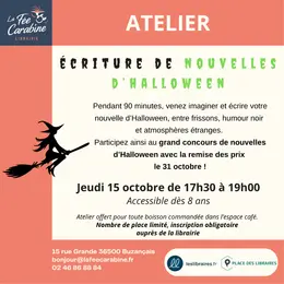 Écriture de nouvelles d'Halloween