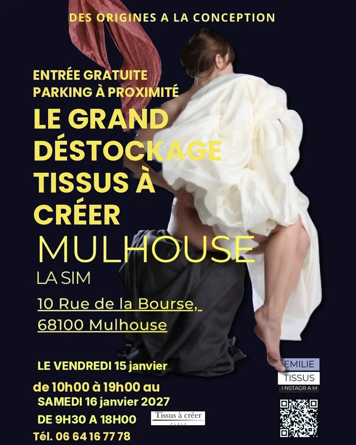 Le Grand Déstockage Tissus à Créer – tissus italiens