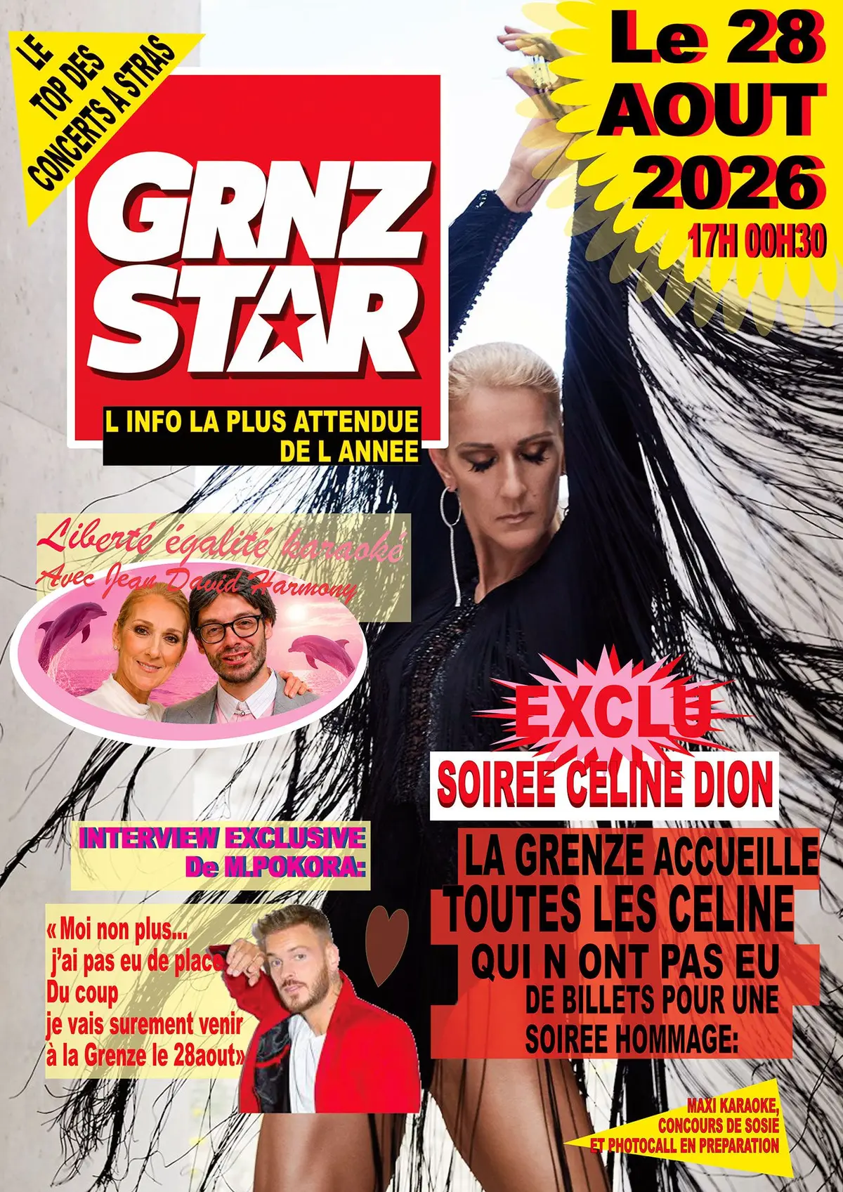 Soirée Céline Dion avec Jean-David Harmony à La Grenze