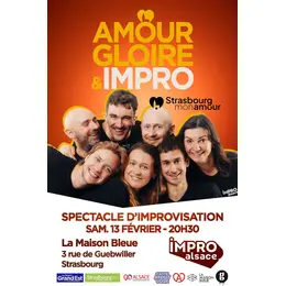 Show d'IMPRO Alsace : Amour, Gloire et Impro