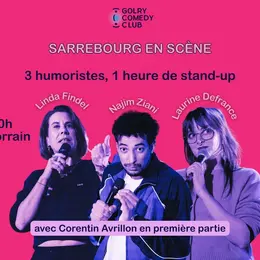 Soirée humour au Festival Sarrebourg en scène avec le Golry Comedy Club