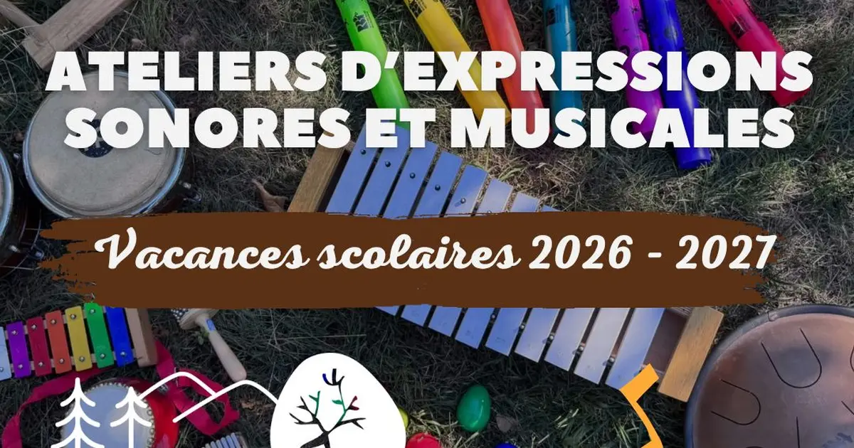 Ateliers d’expressions sonores et musicales pour enfants au Domaine du HIRTZ