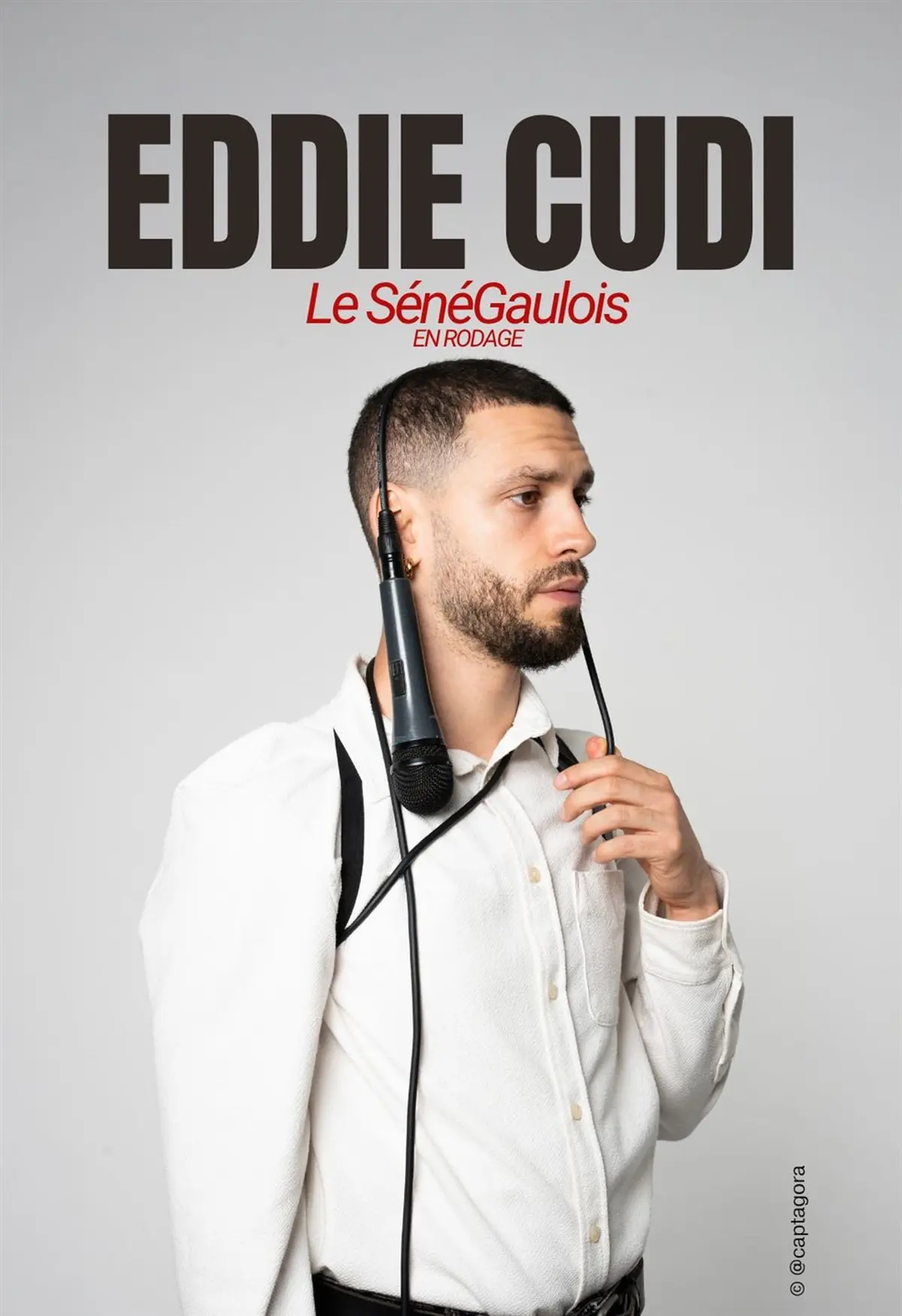 Eddie Cudi dans le sénégaulois en rodage
