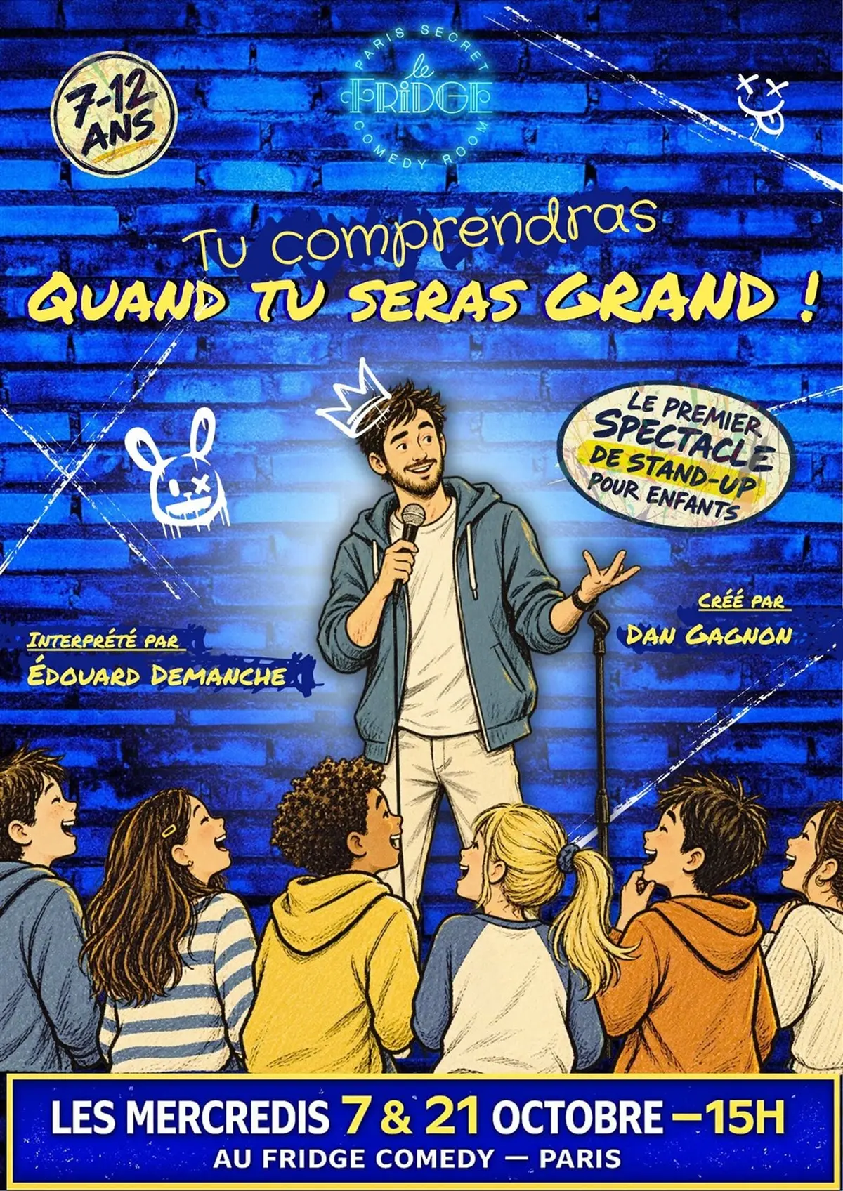 Édouard Demanche dans Tu comprendras quand tu seras grand ! - Stand-up pour enfants