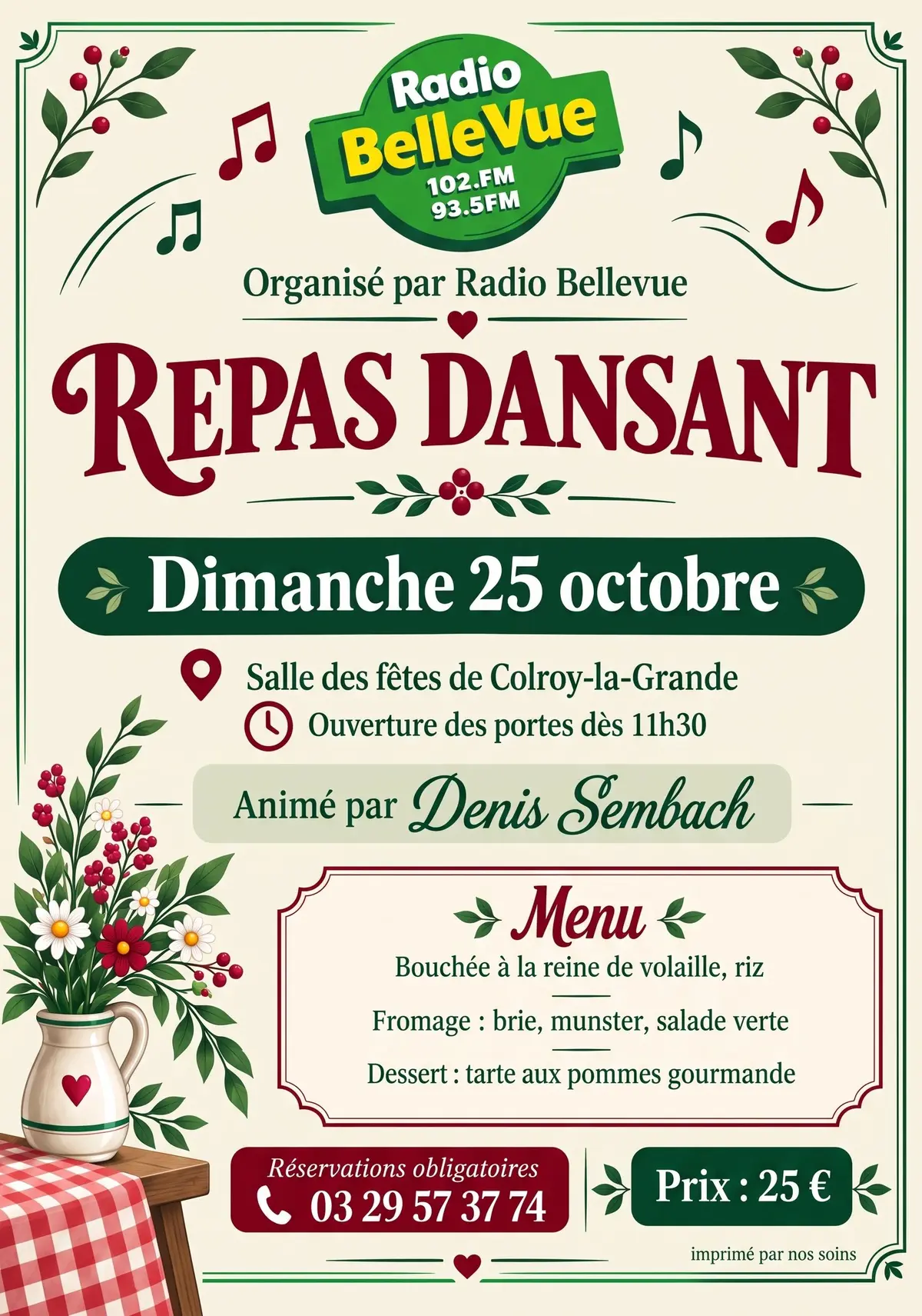 Repas dansant