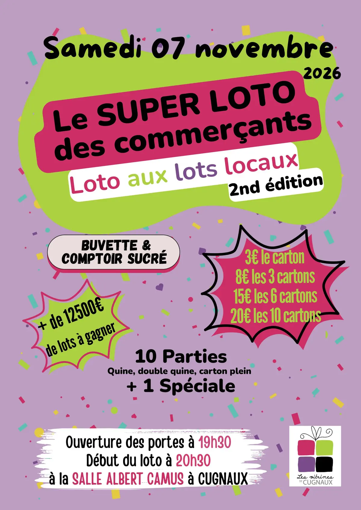 Super loto aux lots locaux