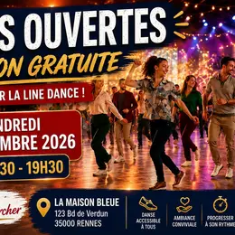 Portes ouvertes : séance d’initiation gratuite à la « Line Dance »