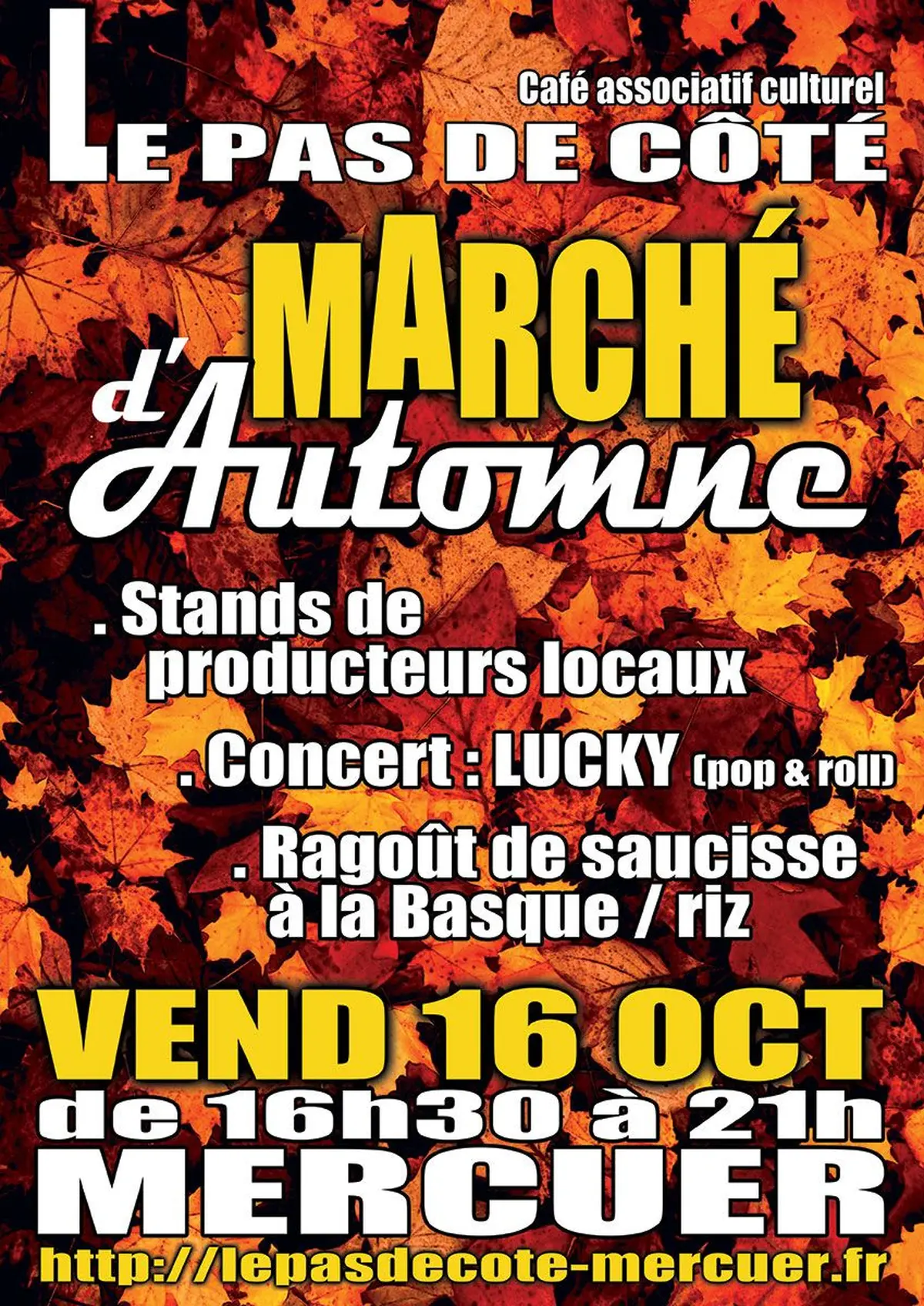 Marché d'automne