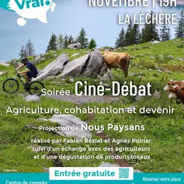 Soirée ciné-débat agriculture et cohabitation à la Léchère