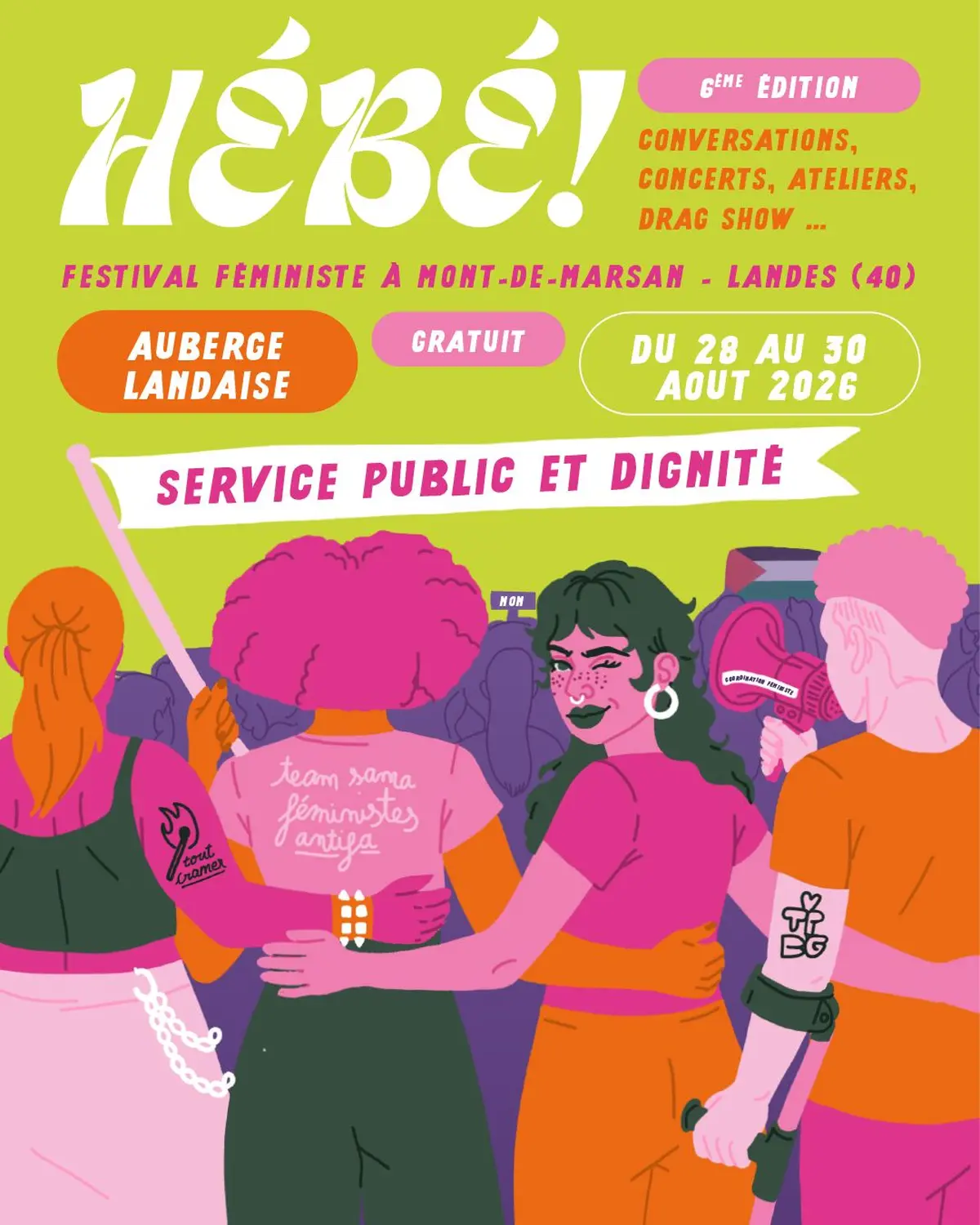 Festival H&Eacute;B&Eacute;! #06 : 28 au 30 ao&ucirc;t