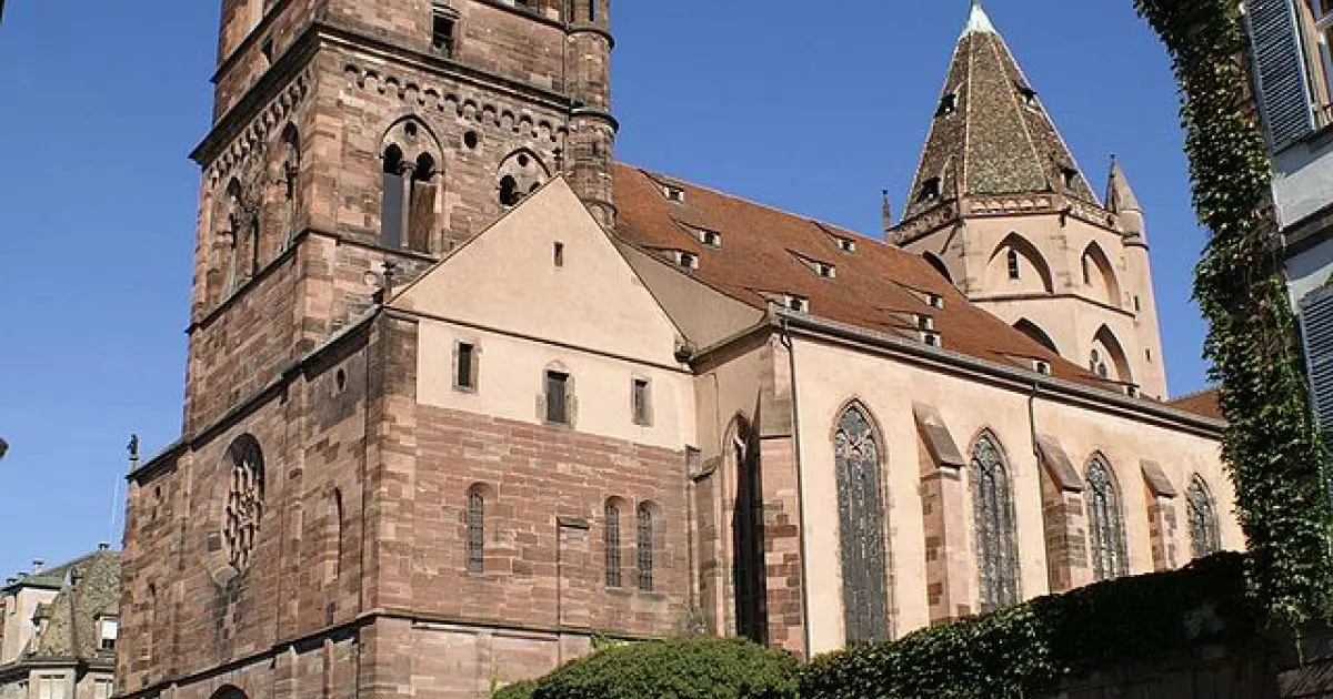 Avec sa forme d'église-halle, Saint Thomas est un édifice unique en Alsace